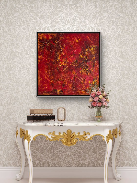 Ember State 80x80x2 cm