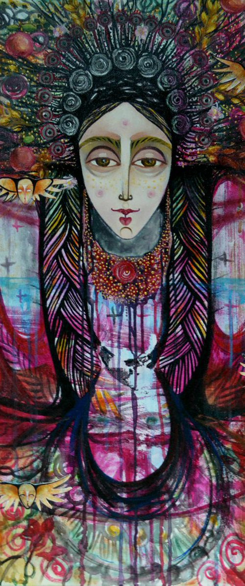 Bride. Ukrainian Nymph. by Lidia Matviyenko /Lidikart/