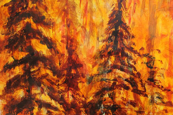 Burning Forest