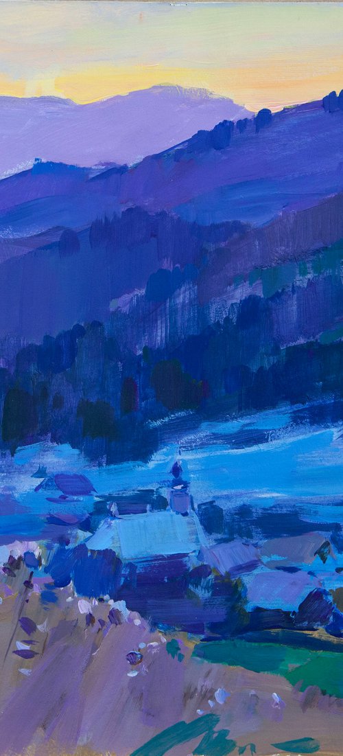 Evening fog by Aleksandr  Kryushyn