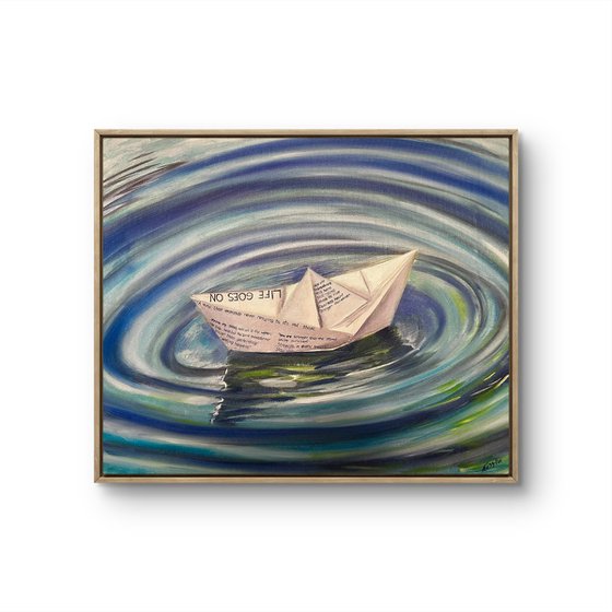 Paper boat of thoughts 2