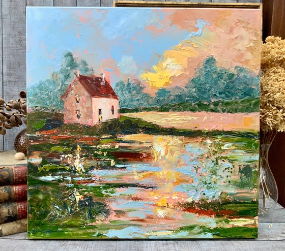 Sunset Cottage on Walden Pond