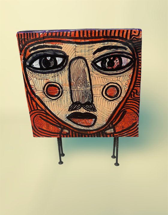 Wood human #92