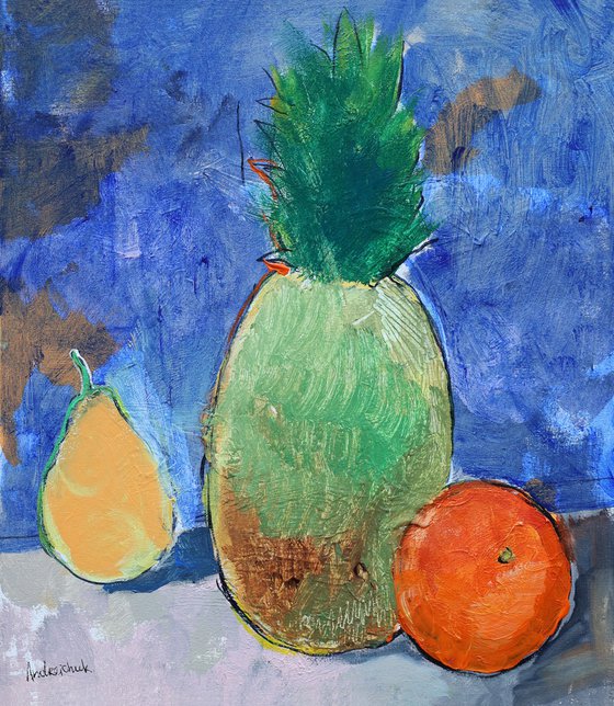 Still Life with Pineapple