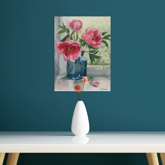 Peony by Window