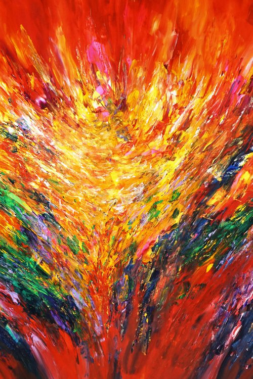 Red Energy XXXL 1 by Peter Nottrott
