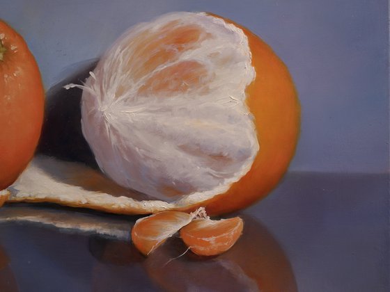 "Still life with oranges"