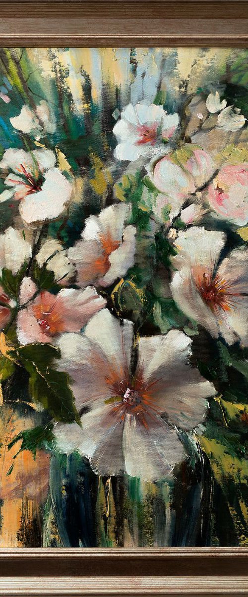 'White Flowers' by Ewa Czarniecka