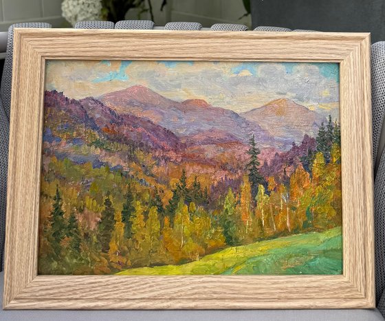 Autumn Colors in the Mountain Valley