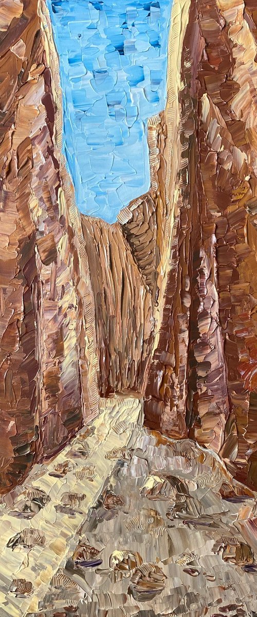 Standley Chasm by Guzaliya Xavier