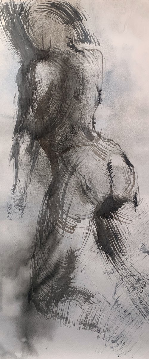 Sexy naked girl by Samira Yanushkova