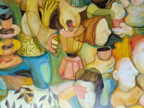 Coffee yoga