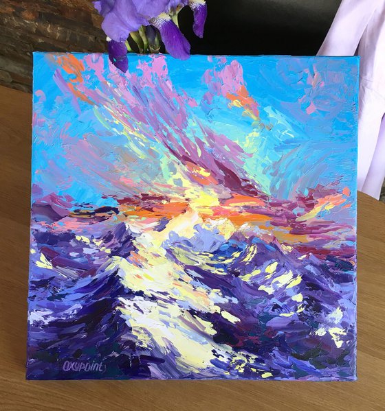 "Delicate glow of light"