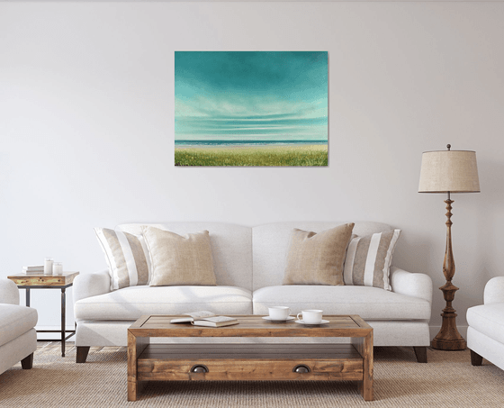 Beach Weather - Blue Sky Seascape