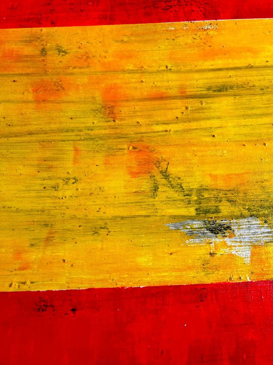 Spanish Flag - 3D Historical Corrosion