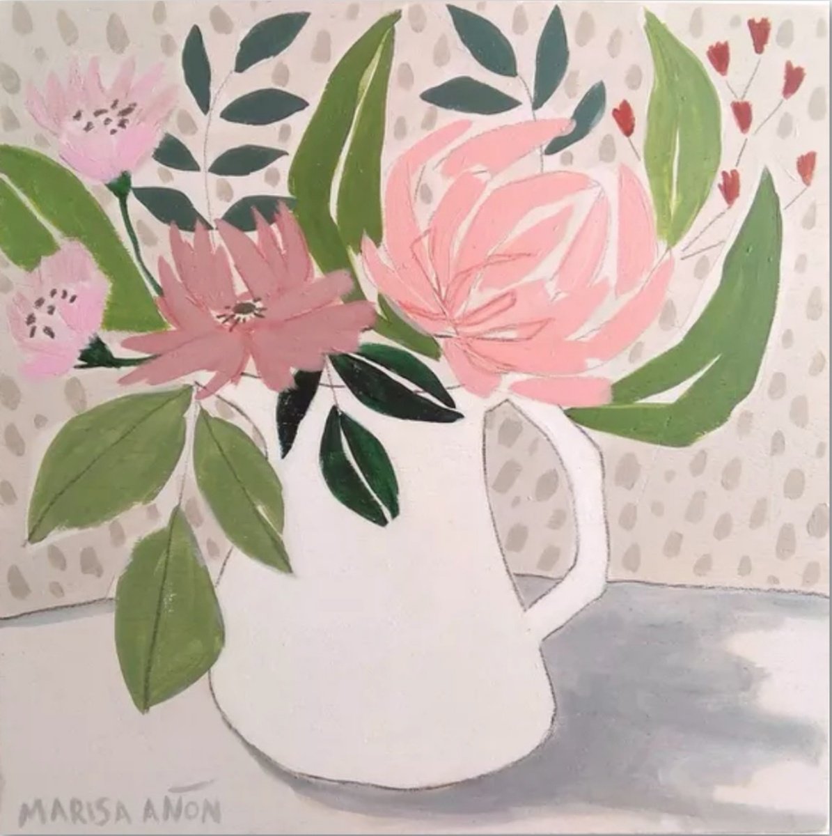 April Florals #4 by Marisa An