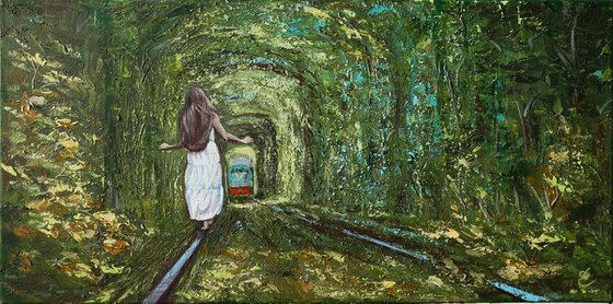 Тunnel of love. Ukraine, 60*30