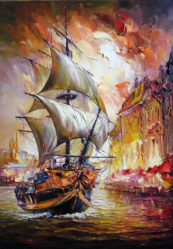 Ship by Artem Grunyka