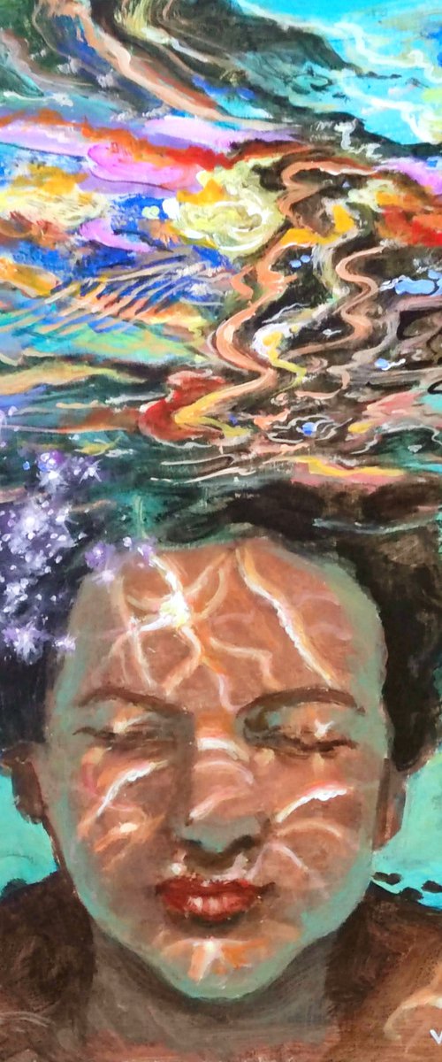 Girl swimming15 by Vishalandra Dakur