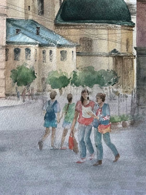 Latin cathedral church in Lviv