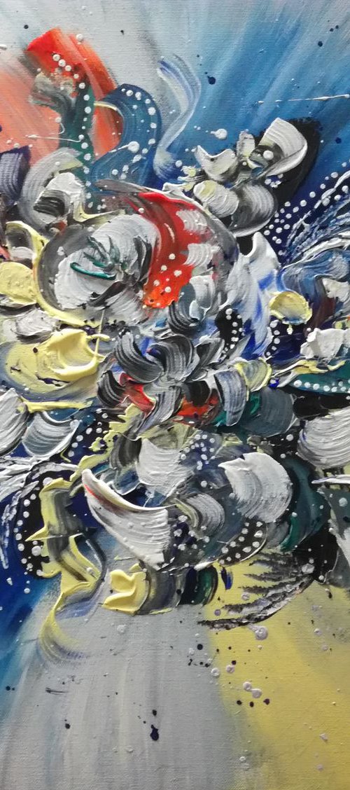Fireworks Of flowers by Nataliia Plakhotnyk