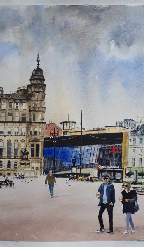 George Square Glasgow by Stephen Murray