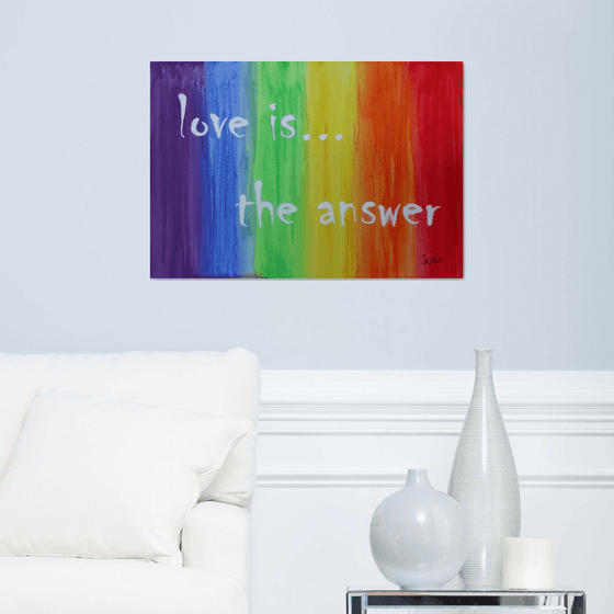 Love Is The Answer (particolored)
