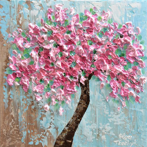 Pink Cherry Blossom Tree