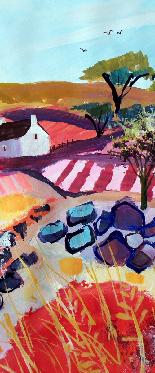 Two Cottages by Julia  Rigby