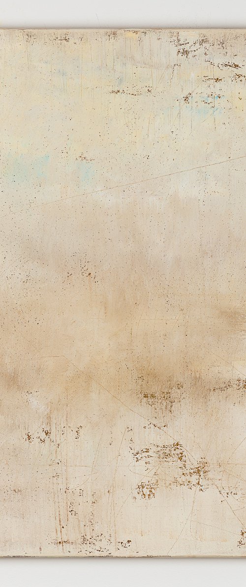 Beige abstract painting GP952 by Radek Smach