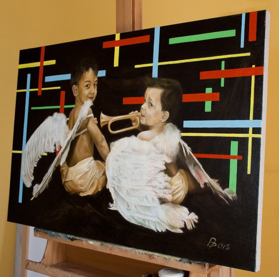 Andrea and Matteo Angels