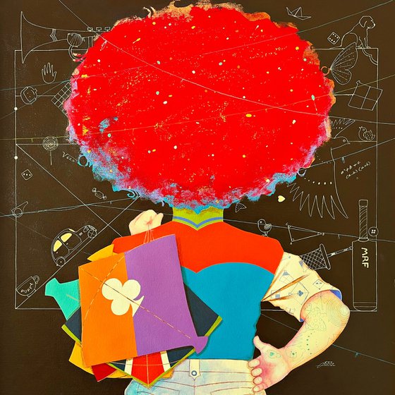 Blackboard memories of Childhood