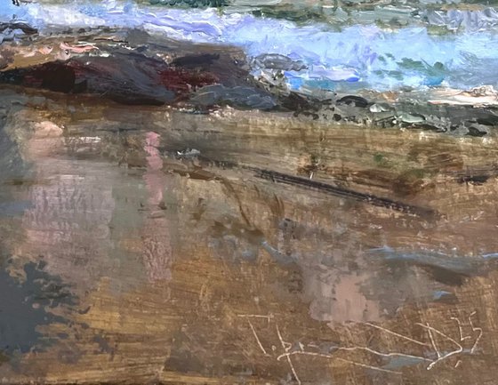 The sound of the waves