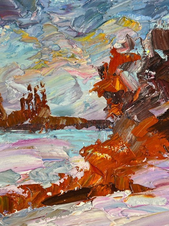 December Over the River