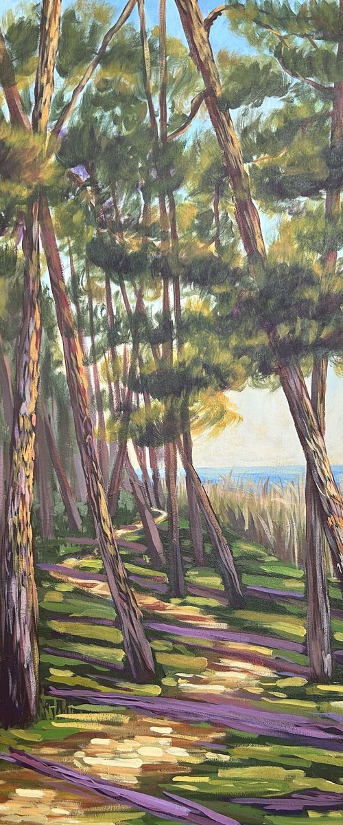 Walk Along the Coast by Gabriele Prismantaite