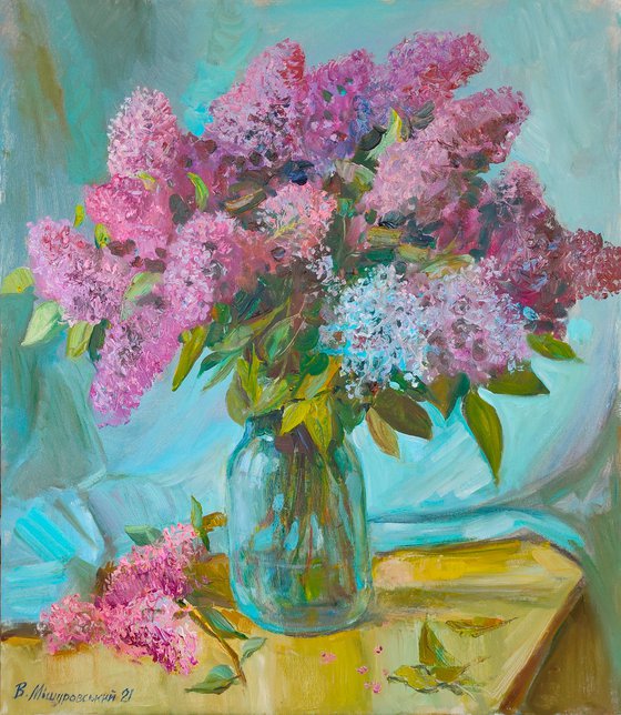 Lilac still life