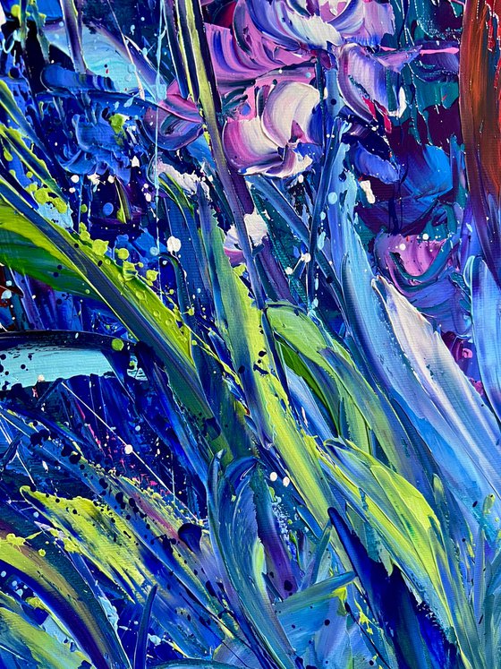 Symphony of Red and Blue