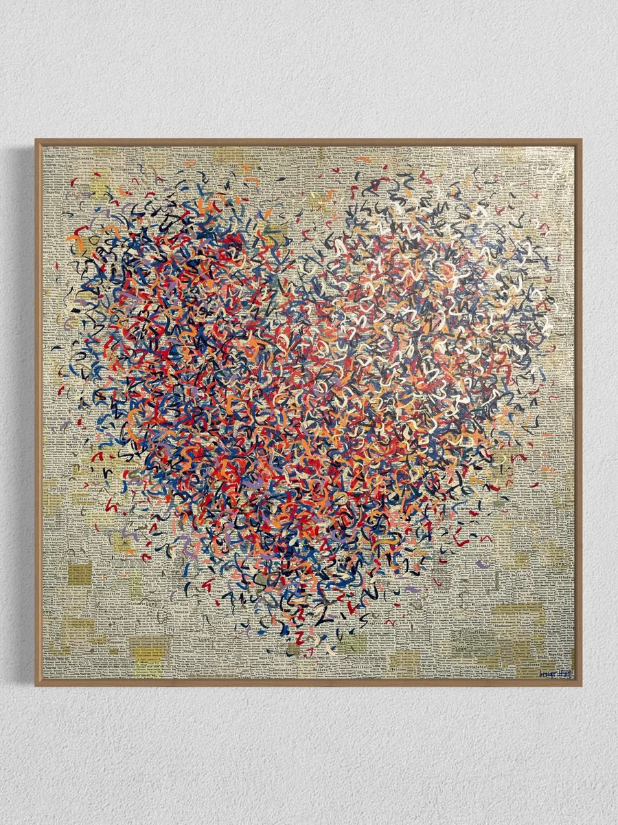 Impressionistic Painting , Fearless Optimist By George Hall, 30 X 30, Artwork For Sale On Artfinder