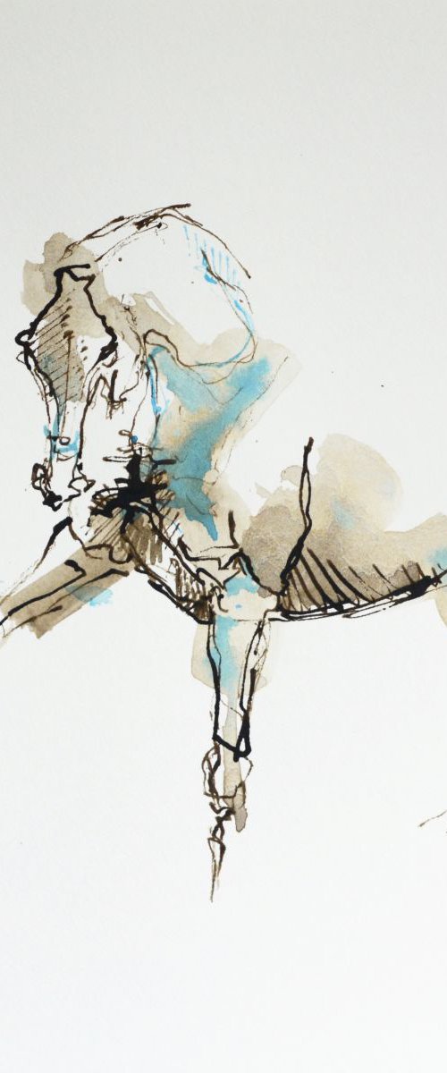 Equine Nude 165 by Benedicte Gele