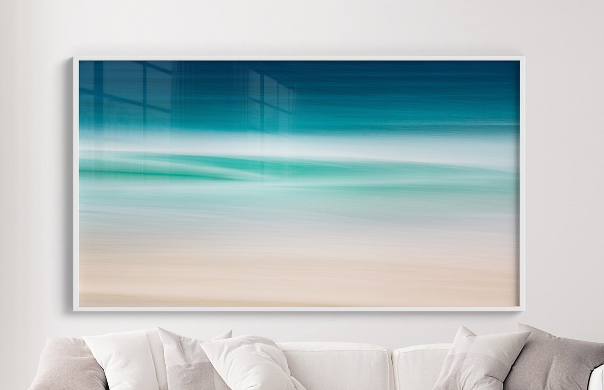 Impressionistic Photograph , Atlantic Drift By Lynne Douglas, 88 X 52, Artwork For Sale On Artfinder