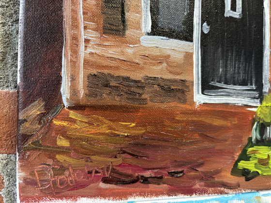 Plein Air: Neighbor's House