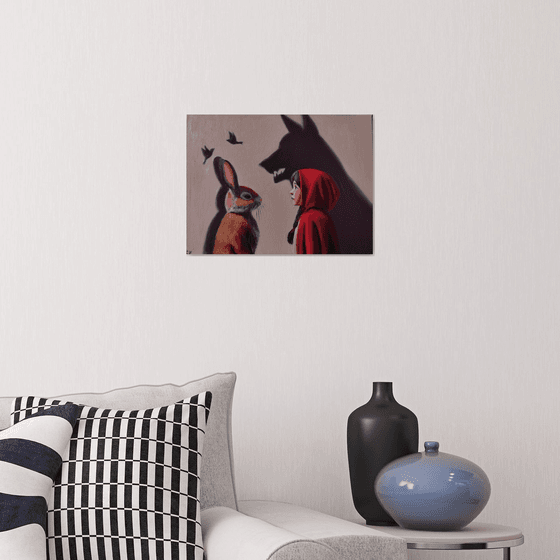 "Little Red Riding Hood's Shadow
