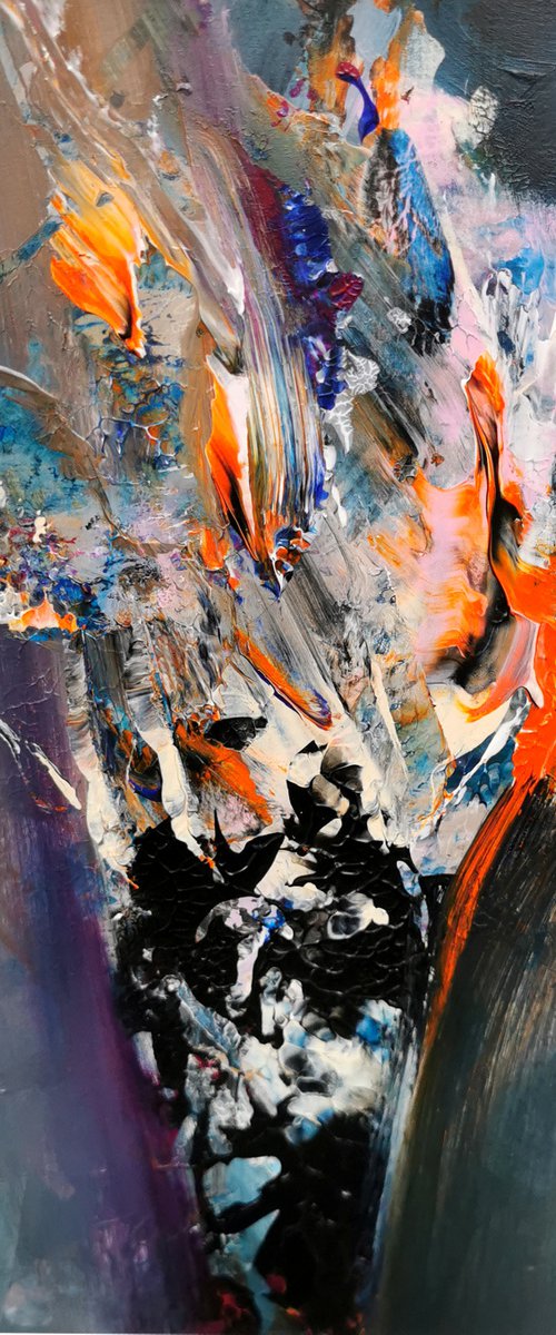 Special offer 1 time still abstract spontaneos composition Kloska 24042022 by Kloska Ovidiu