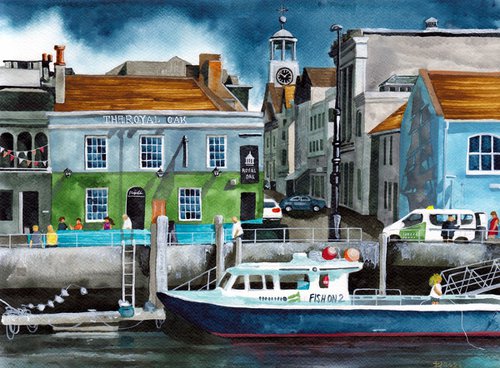 Weymouth Harbour UK by Terri Smith