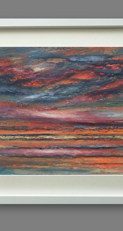 Summer Sunset - Sennen Cove - Cornwall - Framed by Tony Davie