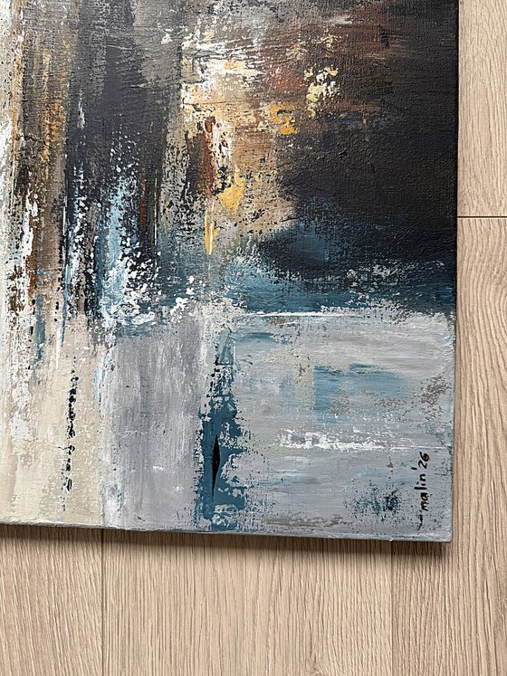 Silver Tide Over Earth Layers