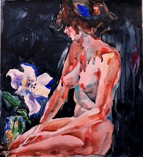 Nude with Lily by Jelena Djokic