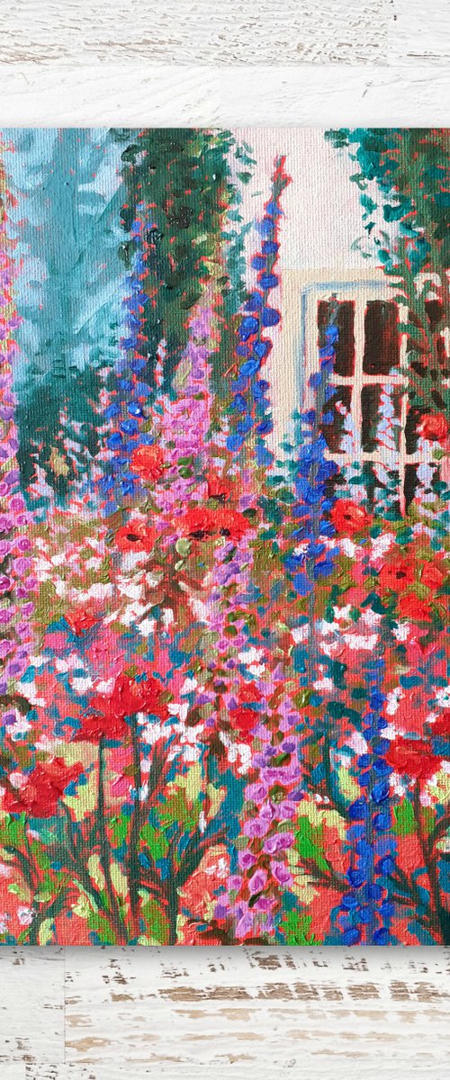 Cottage Garden by Lisa Mann