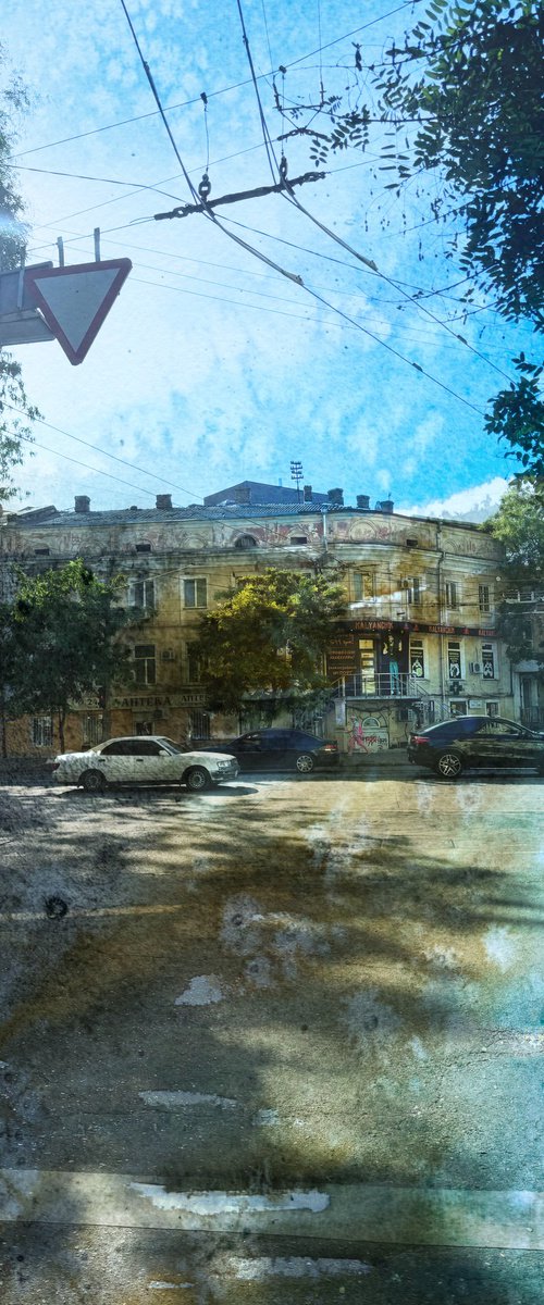 Photo Collage City scape by Yuliia Sharapova