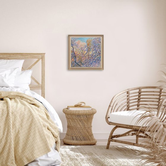 Засніжені каштани